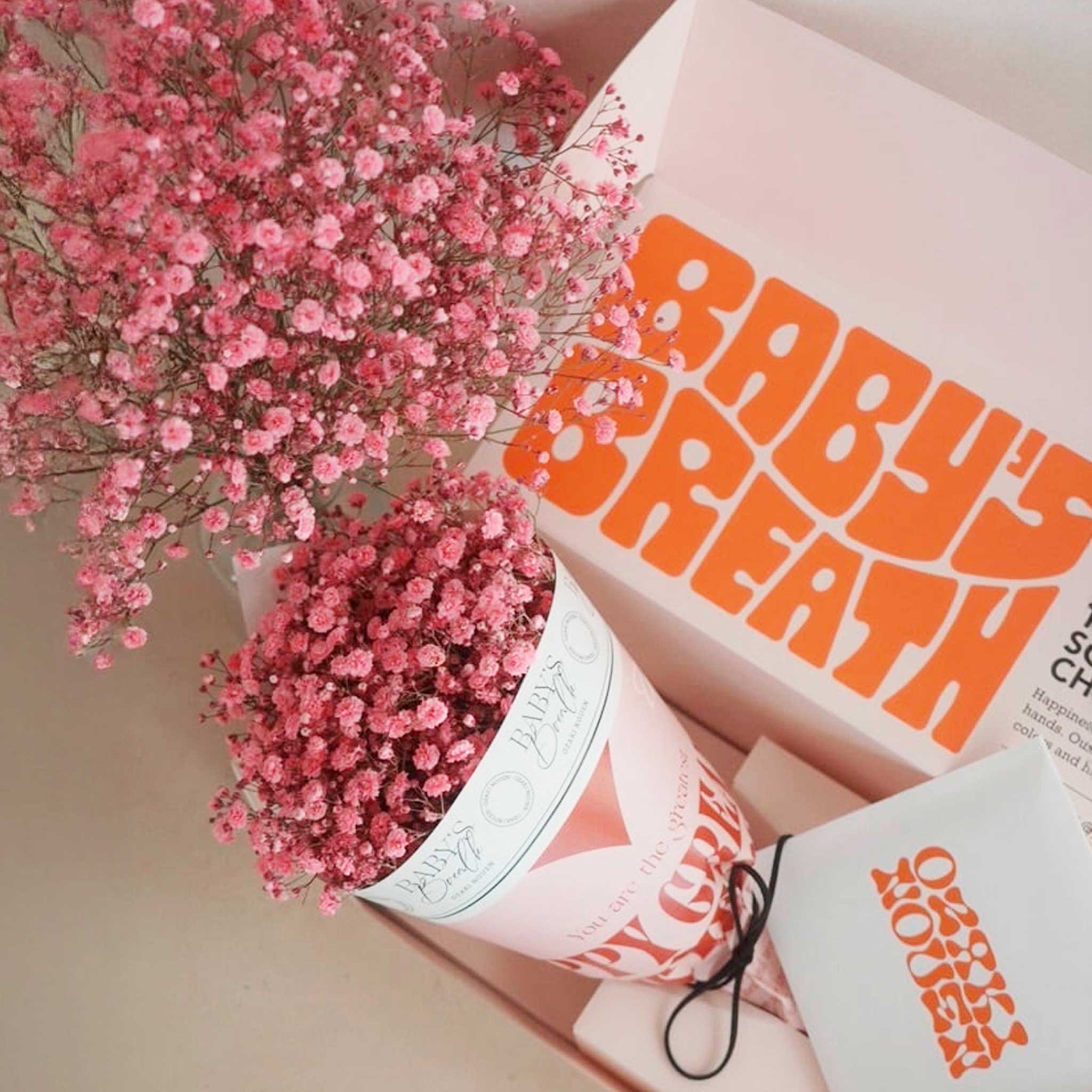 母の日「baby’s breath box」