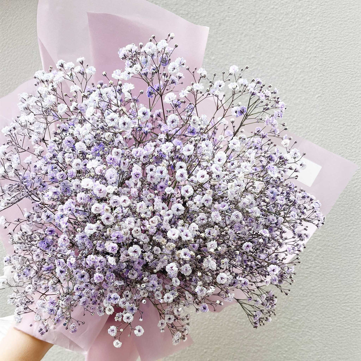 かすみ草花束