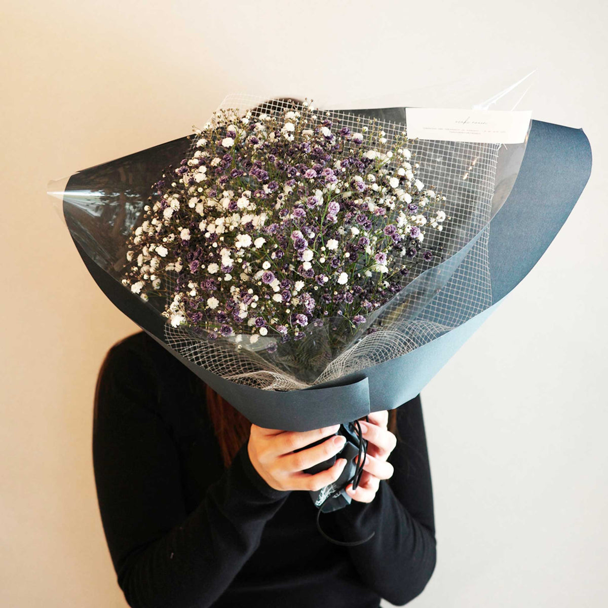 かすみ草花束