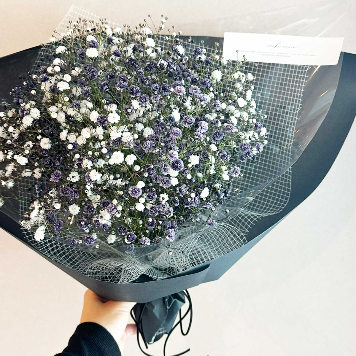 かすみ草花束
